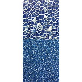 48-to-52-Inch Wall Height 20 Gauge Virgin Vinyl Designed for Steel Sided Above-Ground Swimming Pools Overlap Style Smartline Antilles Dolphin 24-Foot Round Liner